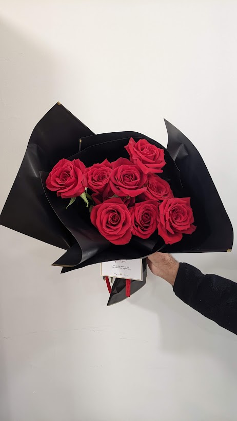 Classic Red Rose Luxury Wrap