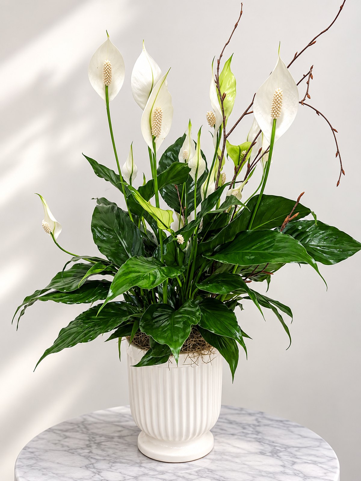 Comforting Peace Lily Plant – Medium