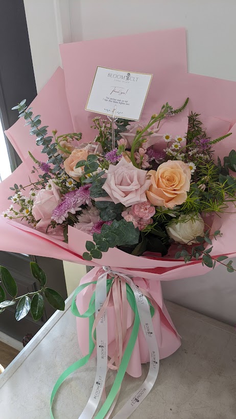 Garden Radiance Floral Wrap