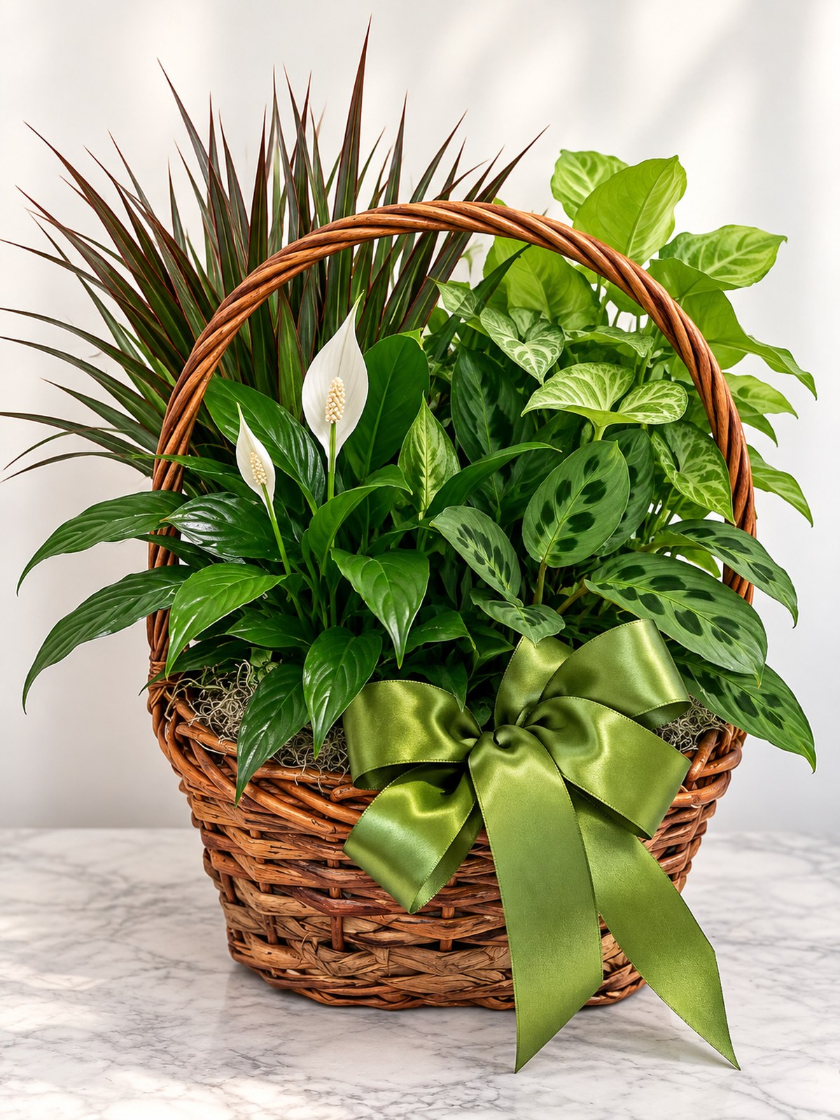 Peaceful Comfort Sympathy Dish Garden