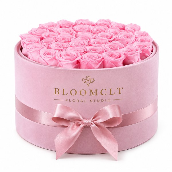 Velvet Eternal Grand – 36 Luxury Preserved Roses